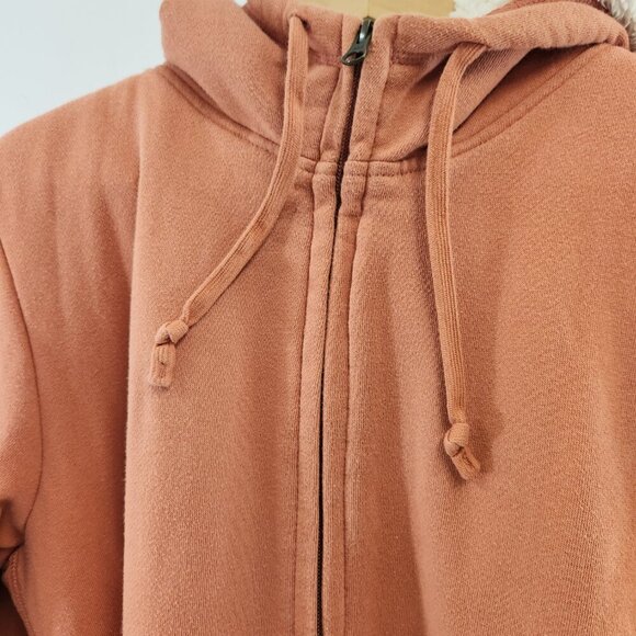 Uniqlo Shearling Hoodie Womens Large - Picture 5 of 9